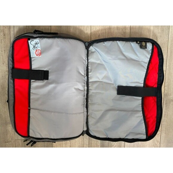 TIMBUK2 Closer Laptop Briefcase Messenger Bag Crossbody Gray - Picture 4 of 7